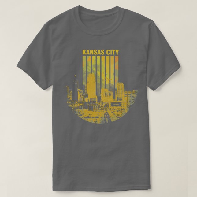 T-shirt Kansas, ville 6 (Design devant)