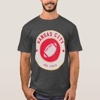 T-shirt KansasCity blanc vintage