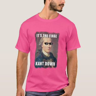 T-shirt Kant Philosophie drôle design avec humour