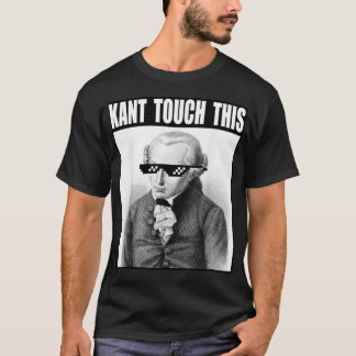 T-shirt Kant Touch Ce Mème Drôle Philosophie Immanue