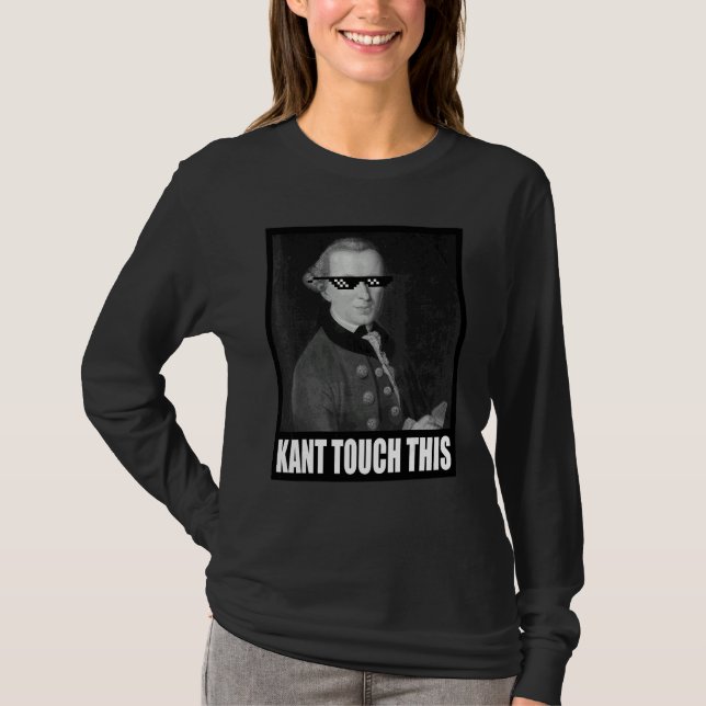 T-shirt Kant Touch This  Mème  Lunettes de soleil  Rétro I (Devant)