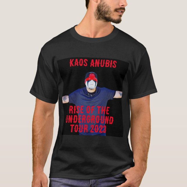 T-shirt Kaos Anubis RISE TOUR T (Devant)