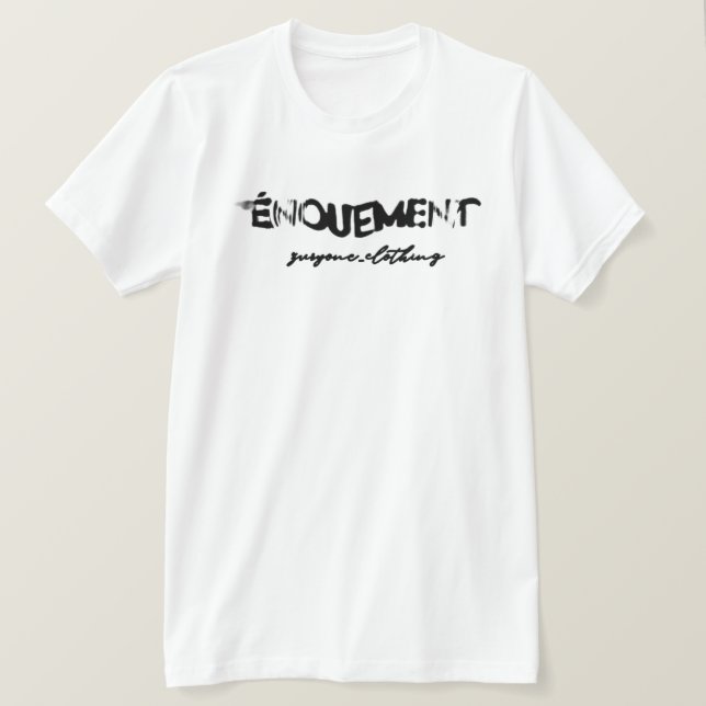 T-shirt kaos streetwear horreur édition limitée (Design devant)