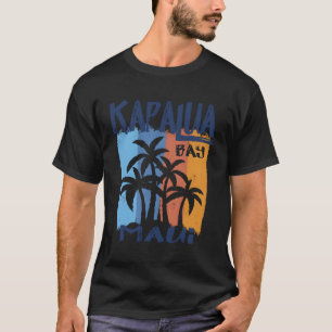 T-shirt Kapalua Bay Maui Plaisir Palmiers colorés