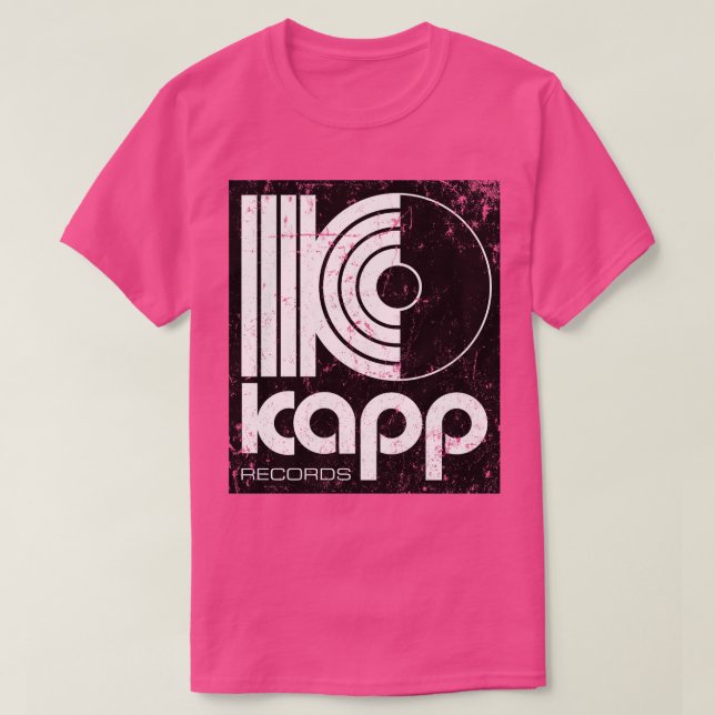 T-shirt Kapp Records (Design devant)