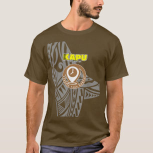 T-shirt Kapu insigne de café goutte d'encre
