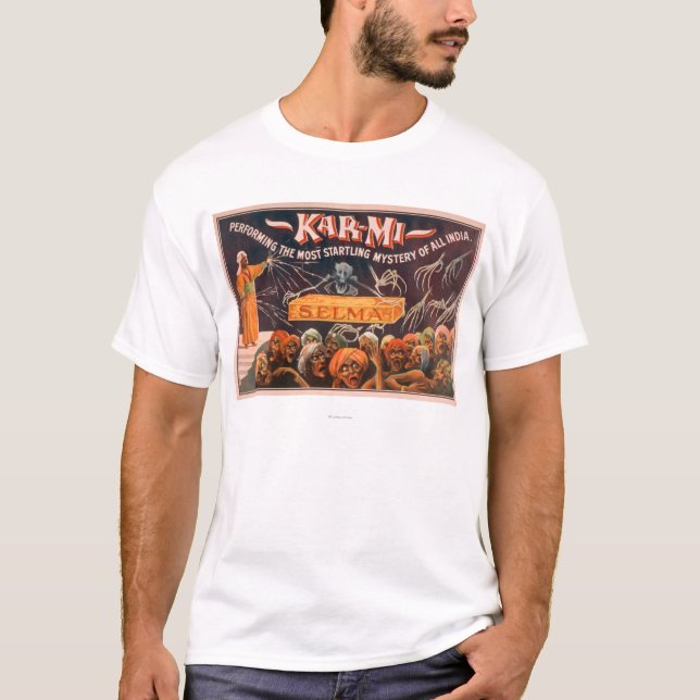 T-shirt Kar-MI "le mystère le plus effrayant de la toute (Devant)