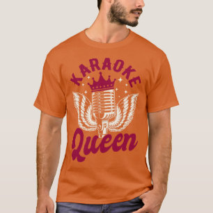 T-shirt Karaoke Bar Party Company Party Femmes Singin