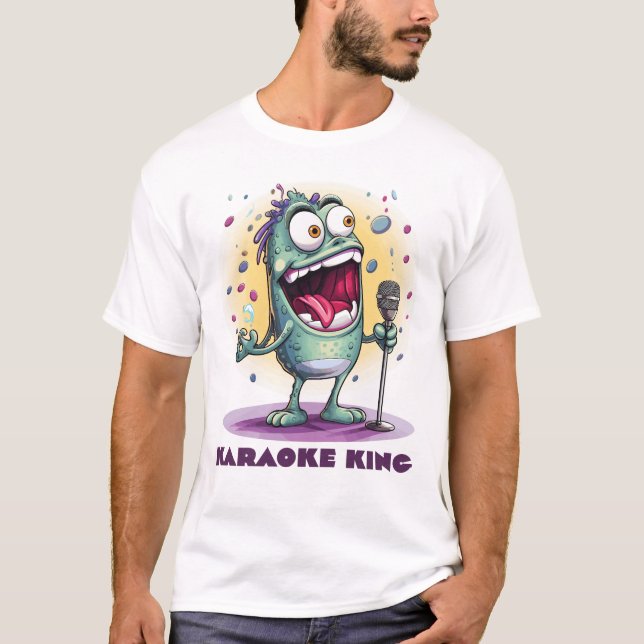 T-shirt Karaoke King (Devant)