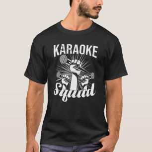 T-shirt Karaoke Singer Music Bar Karaoke Squad