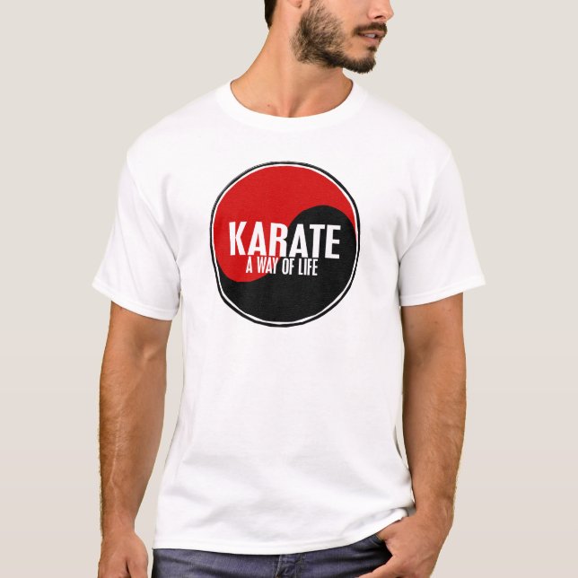 T-shirt Karaté 1 de Yin Yang (Devant)