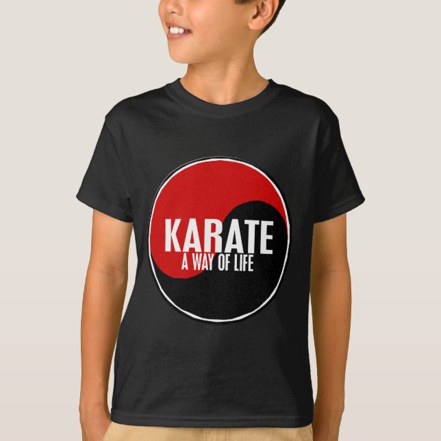 T-shirt Karaté 1 de Yin Yang (Devant)