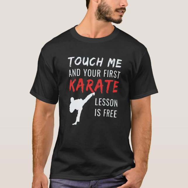 T-shirt Karate   Autodéfense (Devant)
