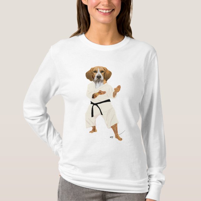 T-shirt Karate Beagle (Devant)