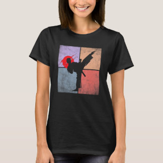 T-shirt Karate Bel Karate Silhouette