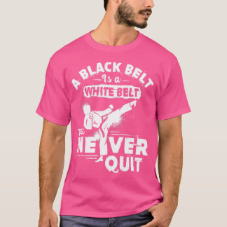 T-shirt Karate Black Belt Shirt Karate Shirts Pour Hommes 