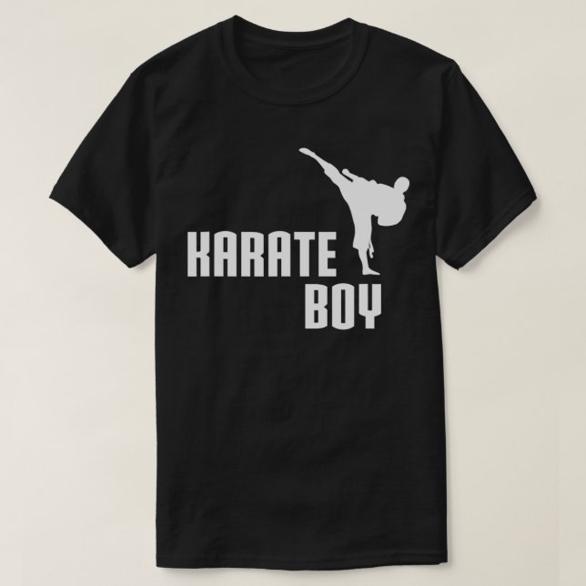 T-shirt Karate Boy Funny Jote Martial Arts Cadeau (Design devant)