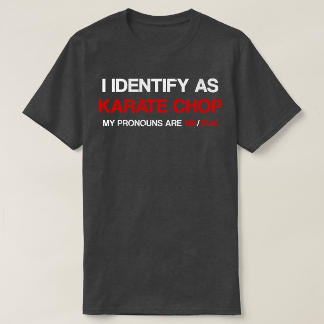 T-shirt Karate Chop 1 (Design devant)