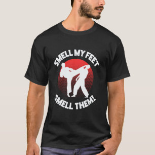 T-shirt Karate Classique Sent Mes Pieds Drôles