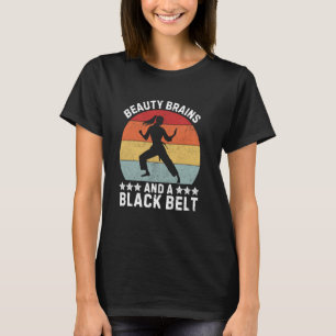 T-shirt Karaté cool Design Pour Femmes Filles Arts Martiau