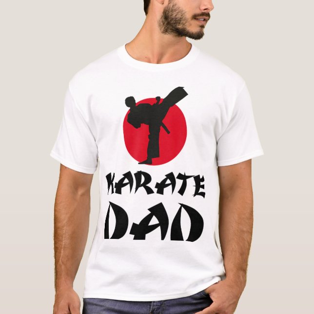 T-shirt Karate Dad Arts Martiaux  (Devant)