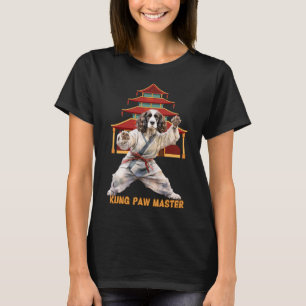 T-shirt Karate d'arts martiaux de l'English Springer Spani