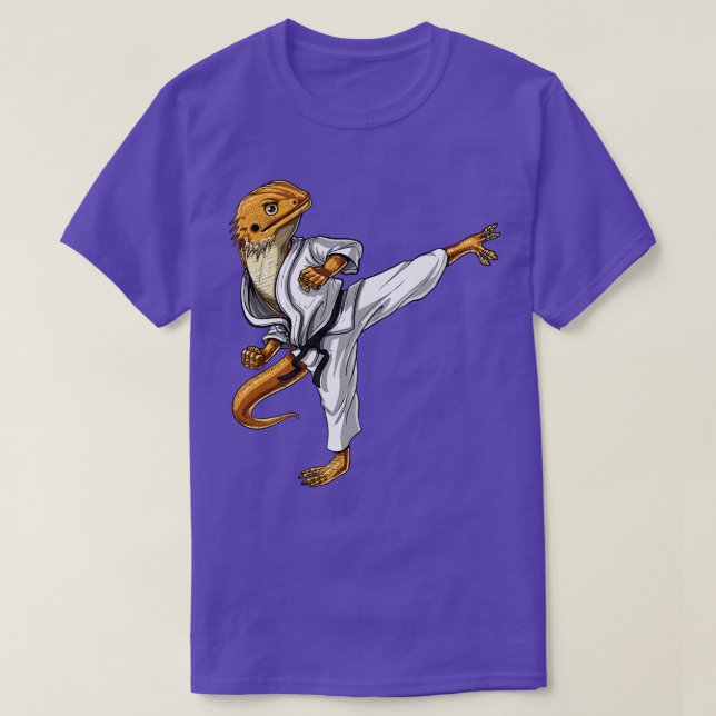 T-shirt Karaté de Bearded Dragon (Design devant)