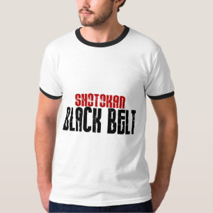 T-shirt Karaté de ceinture noire de Shotokan