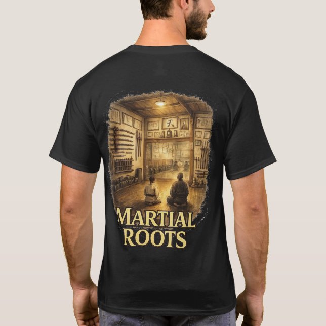 T-shirt Karaté de lignée aux racines martiales (Dos)