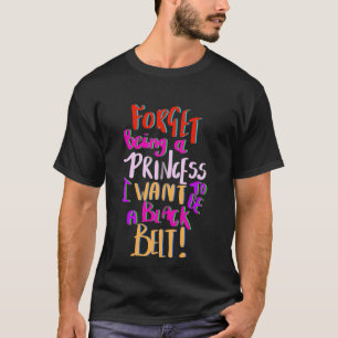 T-shirt Karate drôle, oublier d'être une princesse, veut ê