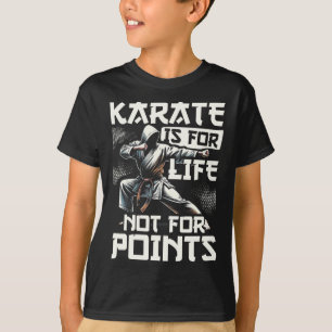 T-shirt Karaté Drôle Pour Hommes Judo - Karate Est La Vie
