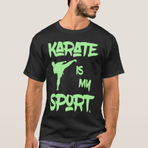 T-shirt Karate est mon Sport Devise Karateka Artiste Marti