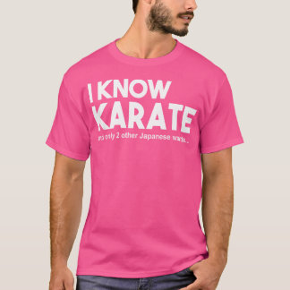 T-shirt Karate Funny