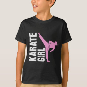T-shirt Karate Girl Arts Martiaux Filles Autodéfense Migno