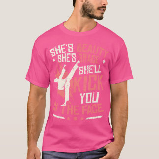 T-shirt Karate Girl Love Karate