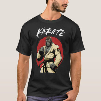 T-shirt Karate Gorilla Karateka Garçons et filles Karate G