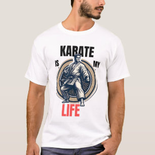 T-shirt Karate is My Life - Karate Design