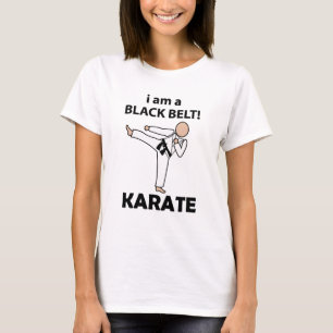 T-shirt Karate je suis une ceinture noire Karate