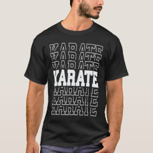 T-shirt Karate Judo Kendo Sumo Wrestling Hommes Classique