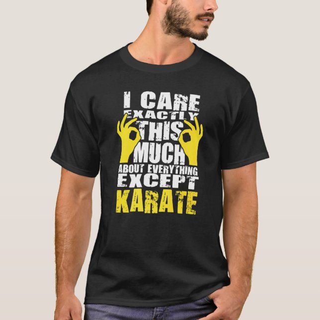 T-shirt Karate Karate Design (Devant)