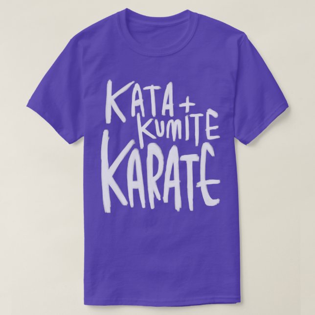 T-shirt Karate Kata Kumite (Design devant)