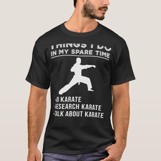 T-shirt Karate Kicks et Conversations : Libérez votre Spir (Devant)