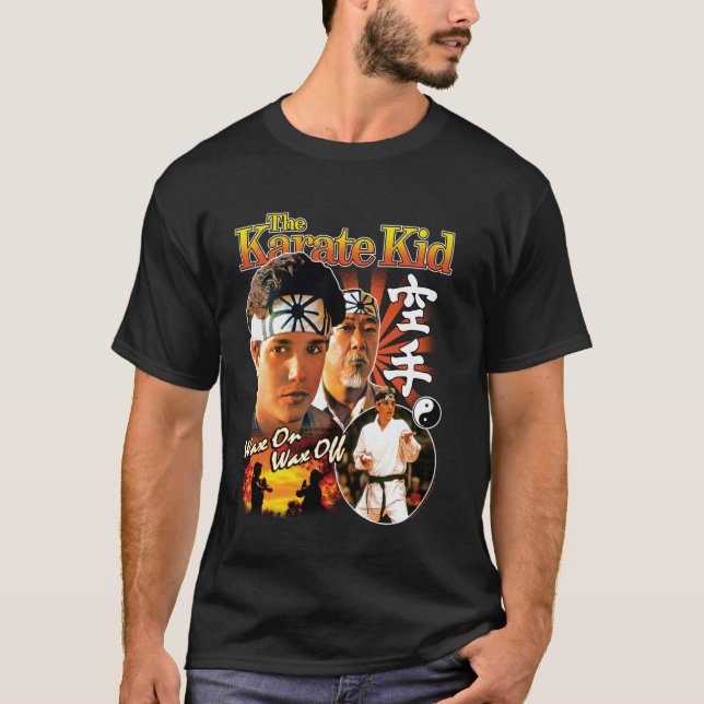 T-shirt Karate Kid - Cire sur cire off (Devant)