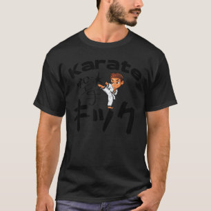 T-shirt Karate Kyokushin Kenpo Shotokan classique pour gar