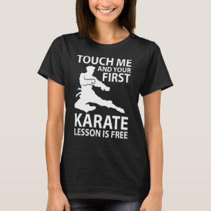 T-shirt Karate Leçon Karateka Arts Martiaux Professeur Ins