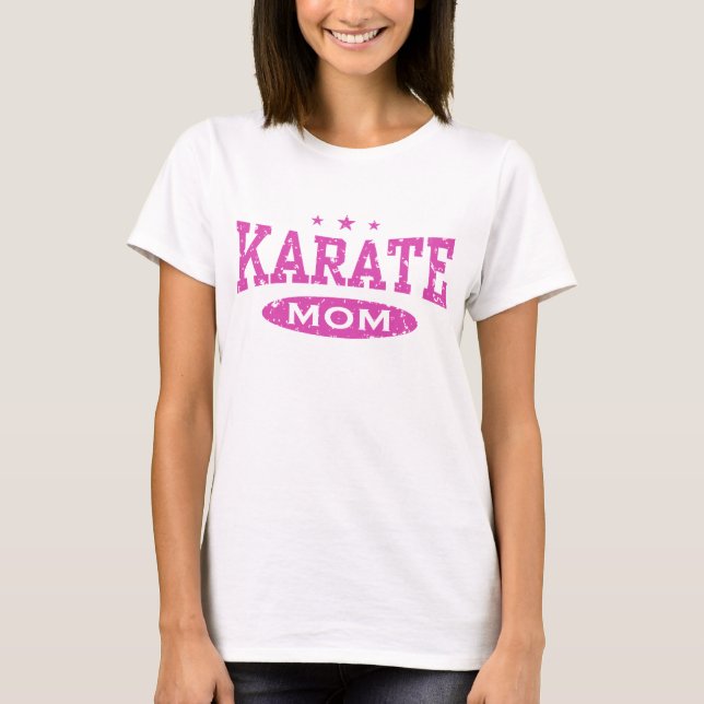 T-shirt Karate Maman (Devant)