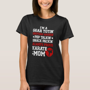 T-shirt Karate Maman Définition Karate Mother Karate Mama