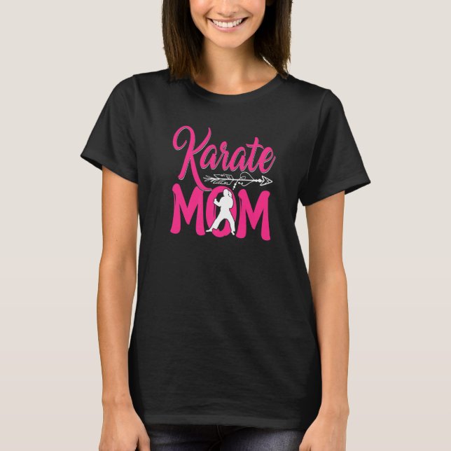 T-shirt Karate Maman Fier Karate Maman (Devant)