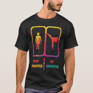 T-shirt Karate Maman fille ta fille ma fille Karate d