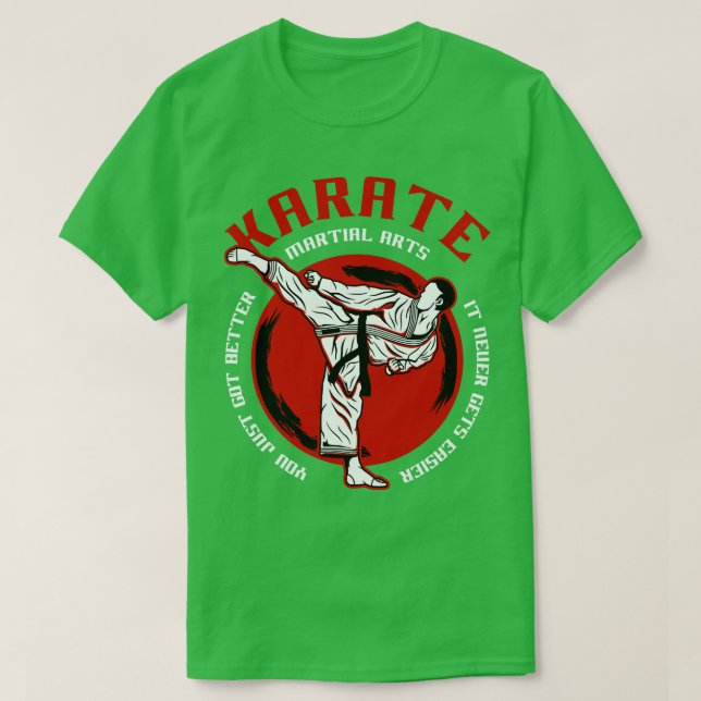 T-SHIRT KARATE MARTIAL ART (Design devant)